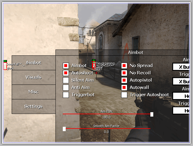 чит multihack D3DCrossover Counter-Strike [CS:GO]